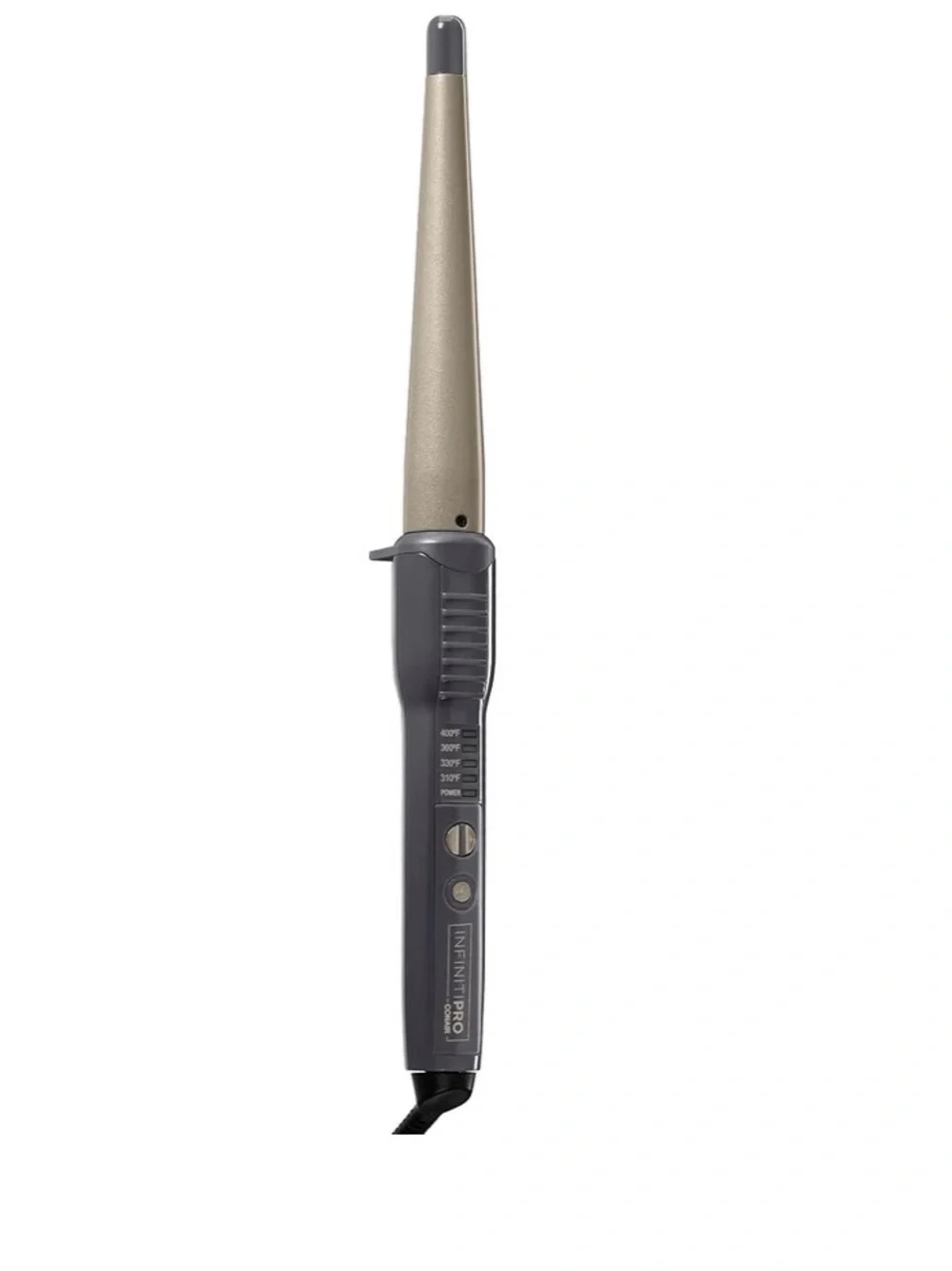 Conair infiniti pro Curling Wand in Champagne and Black